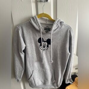 Disney Gray Mickey Mouse Pullover